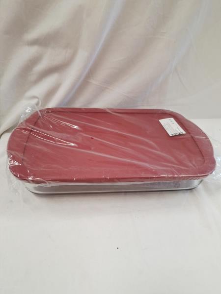 TEGLIA RETTANGOLARE MASTERCHEF COPERCHIO ROSSO