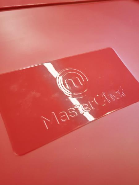 TEGLIA RETTANGOLARE MASTERCHEF COPERCHIO ROSSO