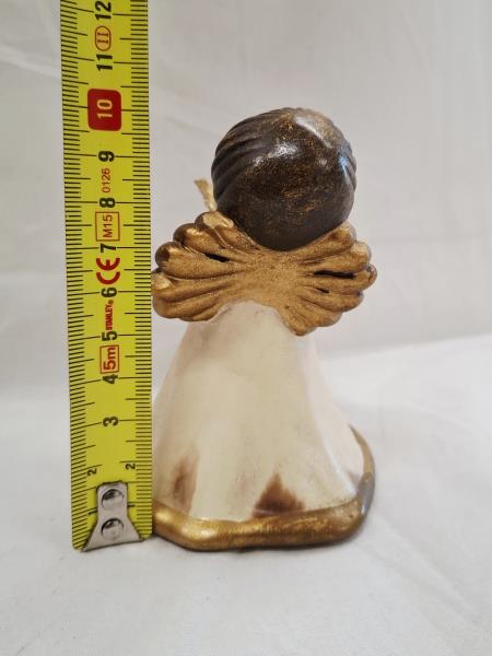 THUN ANGIOLETTO BIANCO DORATO MAZZOLINO FIORI