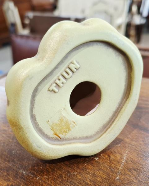 THUN ANGIOLETTO SEDUTO SU NUVOLA CUORE H 9CM