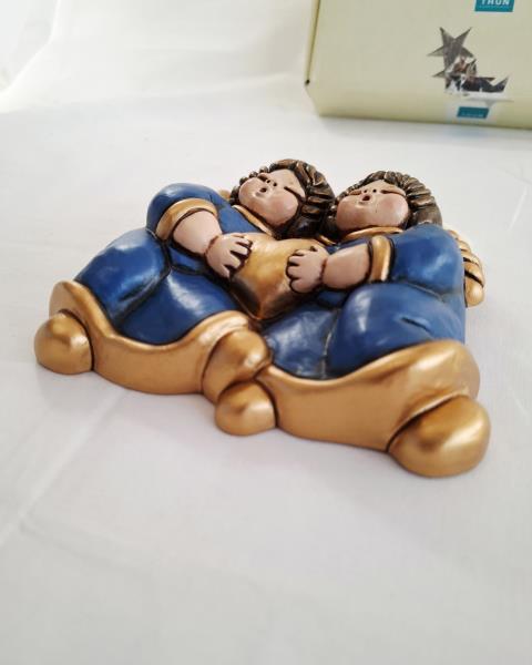 THUN FORMELLA COPPIA ANGIOLETTI BLU