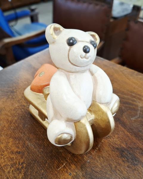 THUN ORSETTO SU SLITTA H 10CM