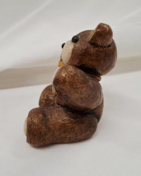 THUN ORSETTO TEDDY CON FIORE H CM 9