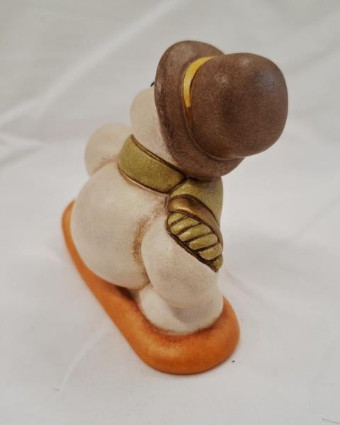 THUN PUPAZZO DI NEVE SU SNOWBOARD