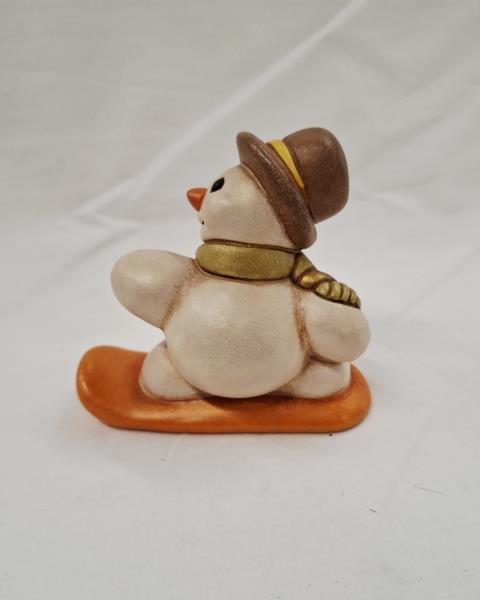 THUN PUPAZZO DI NEVE SU SNOWBOARD