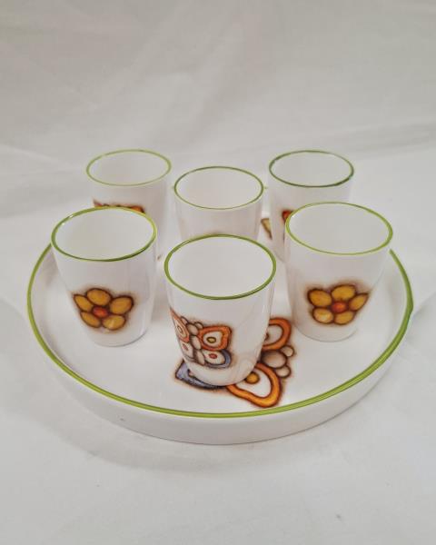 THUN SET LIQUORE FARFALLE X 6 PERSONE