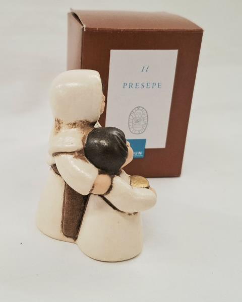 THUN STATUINA DONNA CON BIMBA PRESEPE CLASSICO