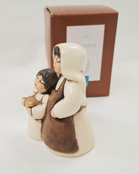 THUN STATUINA DONNA CON BIMBA PRESEPE CLASSICO