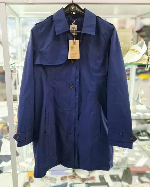 TRENCH TIMBERLAND BLU TG L NUOVO!