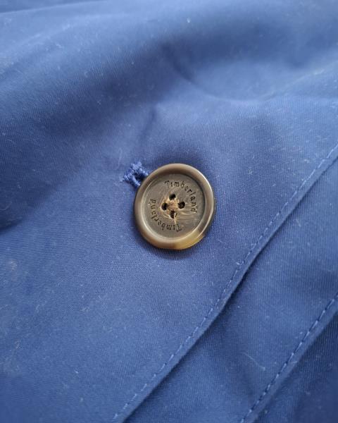 TRENCH TIMBERLAND BLU TG L NUOVO!