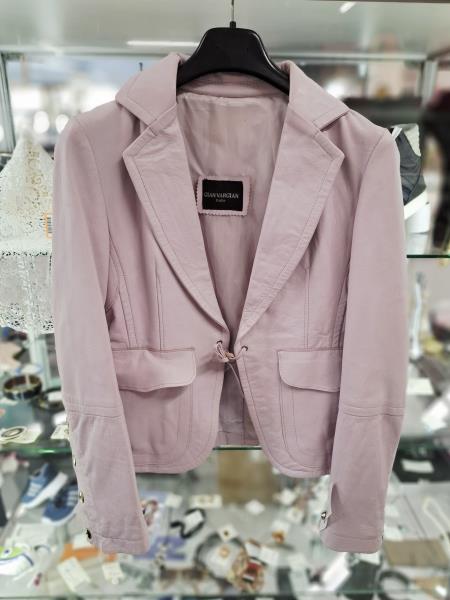 TRENCH GIAN VARGIAN PELLE ROSA TG 42