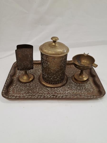 TRIS DA FUMO CON VASSOIO