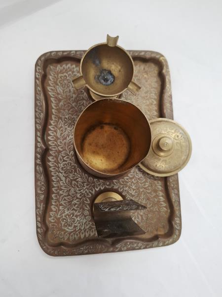 TRIS DA FUMO CON VASSOIO