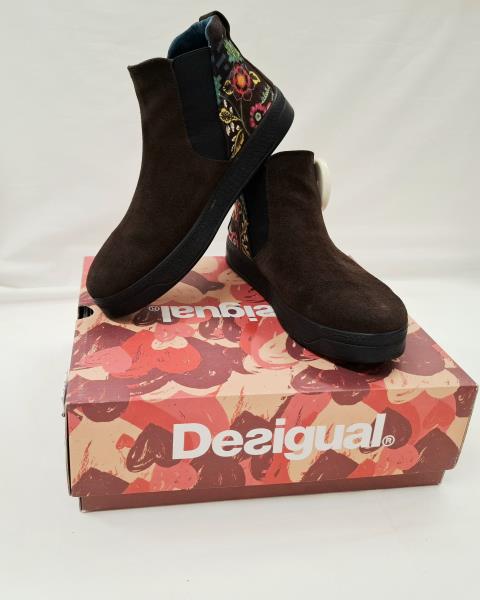 TRONCHETTO DESIGUAL MARRONE N 38