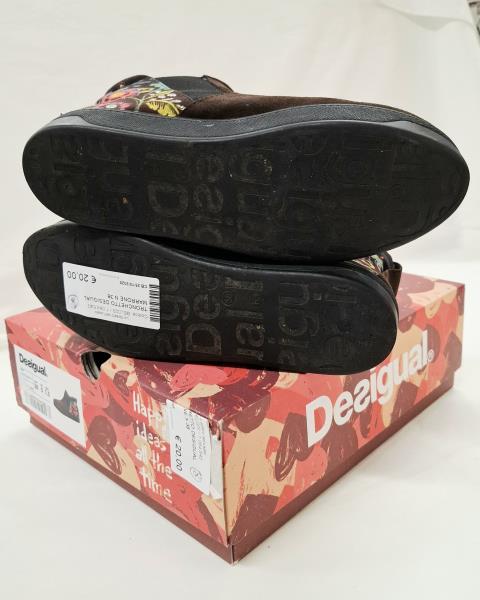 TRONCHETTO DESIGUAL MARRONE N 38