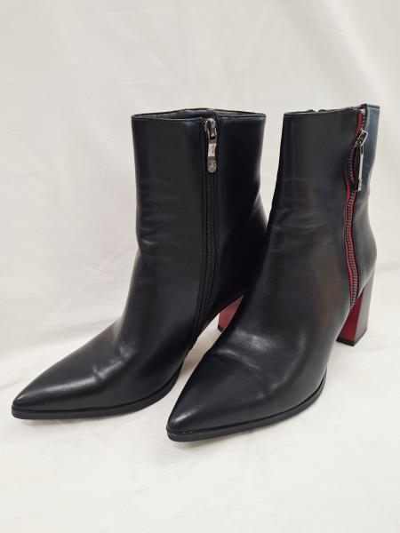 TRONCHETTO LAURA BIAGIOTTI NERO ZIP ROSSA N 39