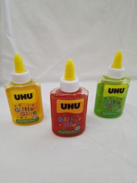 TUBETTO UHU COLLA GLITTERATA