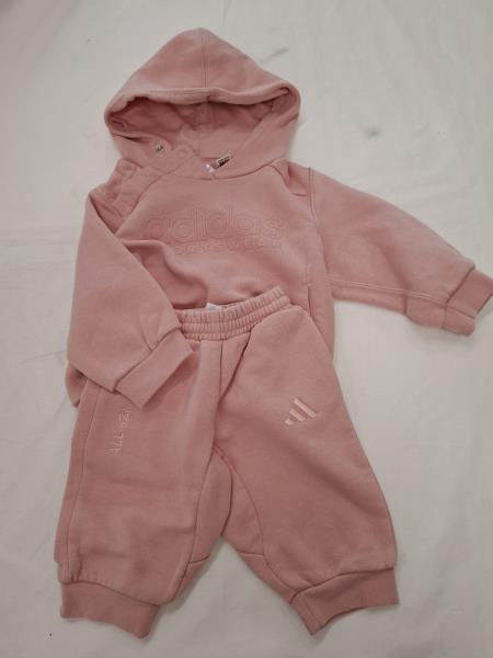 TUTA ADIDAS ROSA TG 0/3 MESI