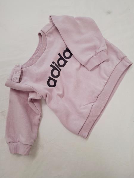 TUTA ADIDAS ROSA TG 3/6 MESI