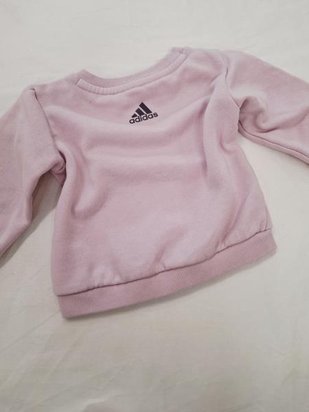 TUTA ADIDAS ROSA TG 3/6 MESI