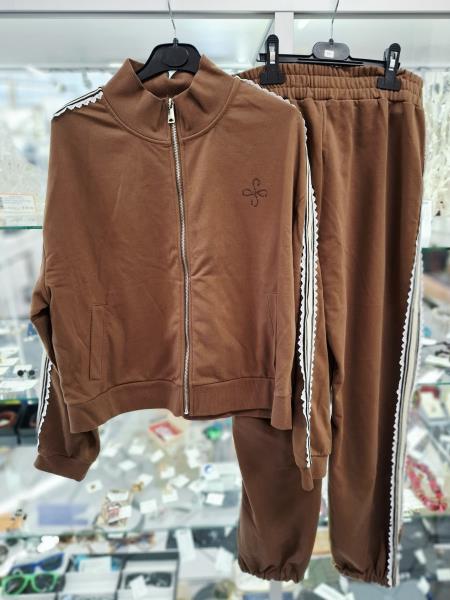 TUTA STUDIO ELEVEN MARRONE TG L/XL
