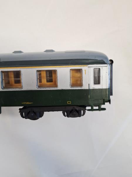 VAGONE CARROZZA PASSEGGIERI LIMA SNCF 5187 10-181677 A9 SCALA 1:45