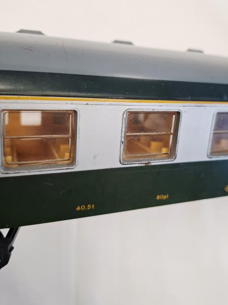 VAGONE CARROZZA PASSEGGIERI LIMA SNCF 5187 10-181677 A9 SCALA 1:45