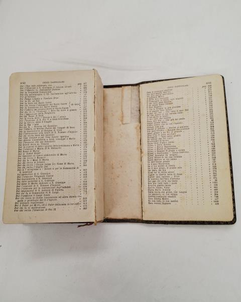 MANUALE DI FILOTEA D'EPOCA CON CROCIFISSO