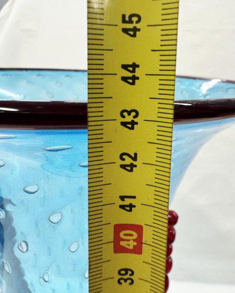 VASO MURANO AZZURRO NASON