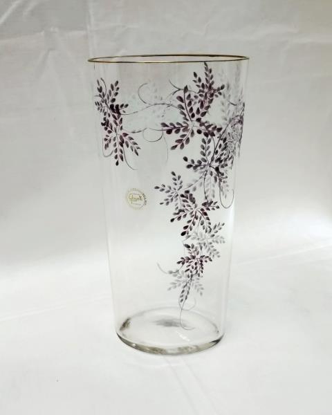 VASO MURANO GHISETTI FOGLIE LILLA