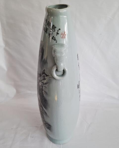 VASO ORIENTALE MANICI ELEFANTI