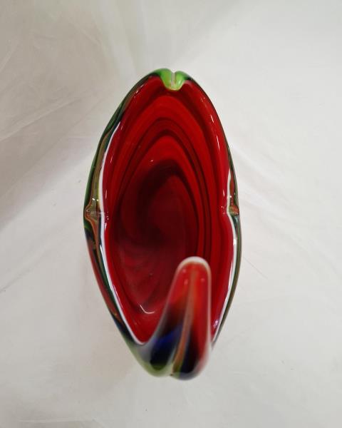 VASO VETRO COLORATO ARCOBALENO