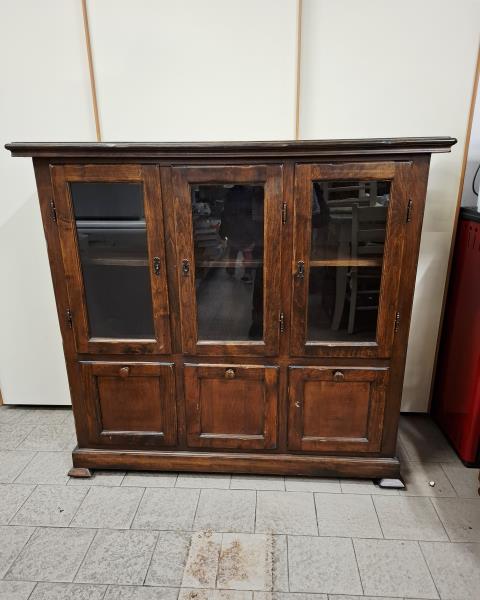 VETRINETTA ARTE POVERA  + 3 CASSETTI  115X125X41