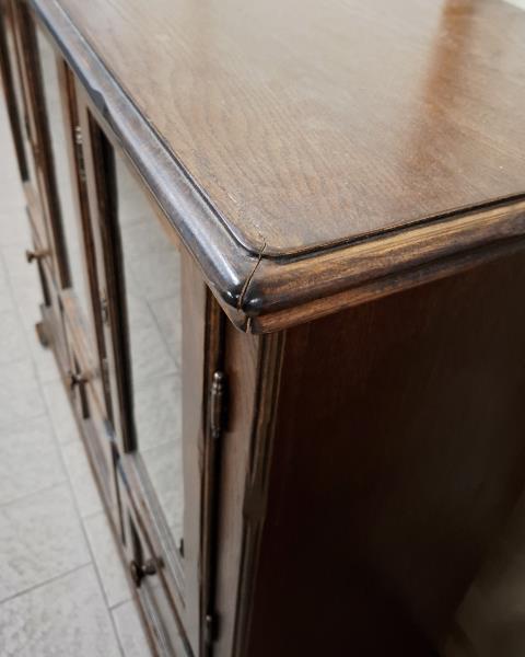 VETRINETTA ARTE POVERA  + 3 CASSETTI  115X125X41