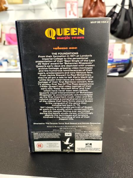 VHS QUEEN MAGIC YEARS