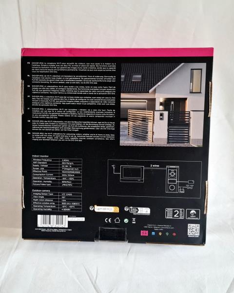 VIDEOCITOFONO WI-FI 2 FILI DIO VDP-IP02