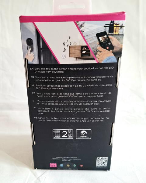 CAMPANELLO VIDEO WI-FI DIO DOORBELL-B12