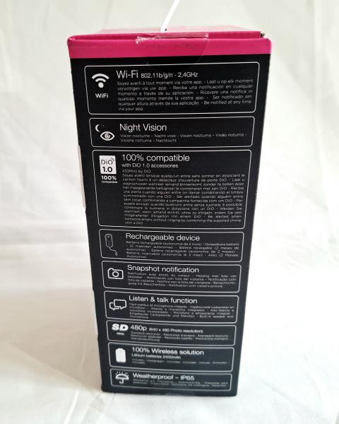 CAMPANELLO VIDEO WI-FI DIO DOORBELL-B12