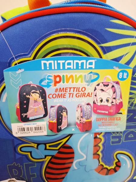 ZAINO ASILO MITAMA DRAGHETTO NUOVO!