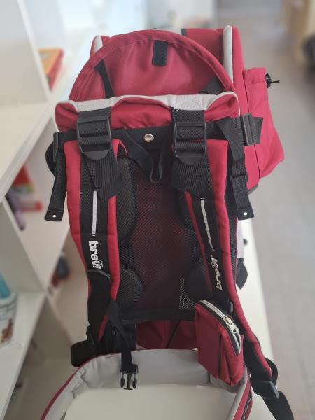 ZAINO BREVI BIMBI MONTAGNA ROSSO