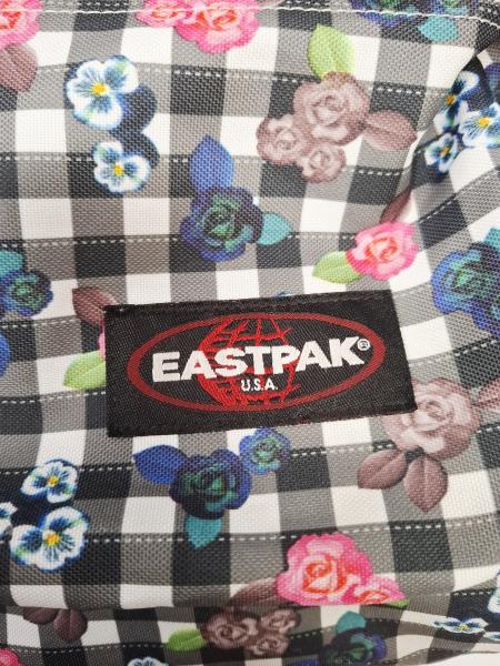 ZAINO EASTPAK GRIGIO FIORELLINI