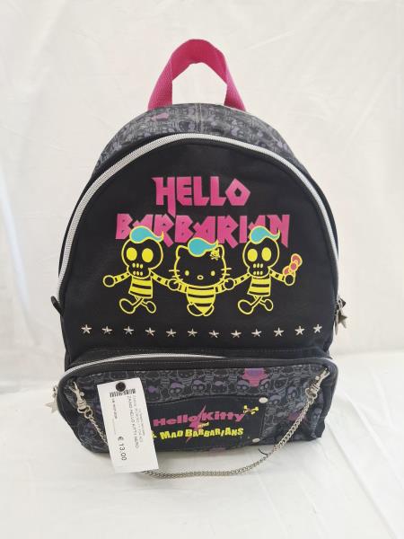 ZAINO HELLO KITTY NERO