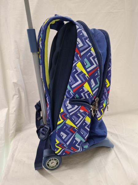 ZAINO SEVEN BLU CON TROLLEY
