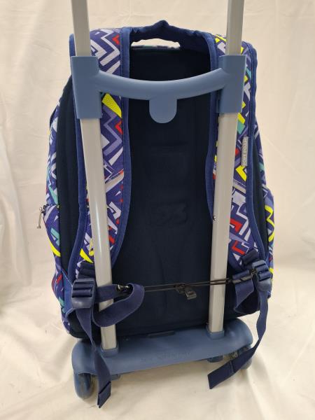 ZAINO SEVEN BLU CON TROLLEY