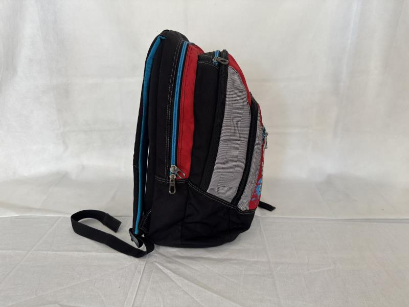 ZAINO SEVEN ROSSO NERO